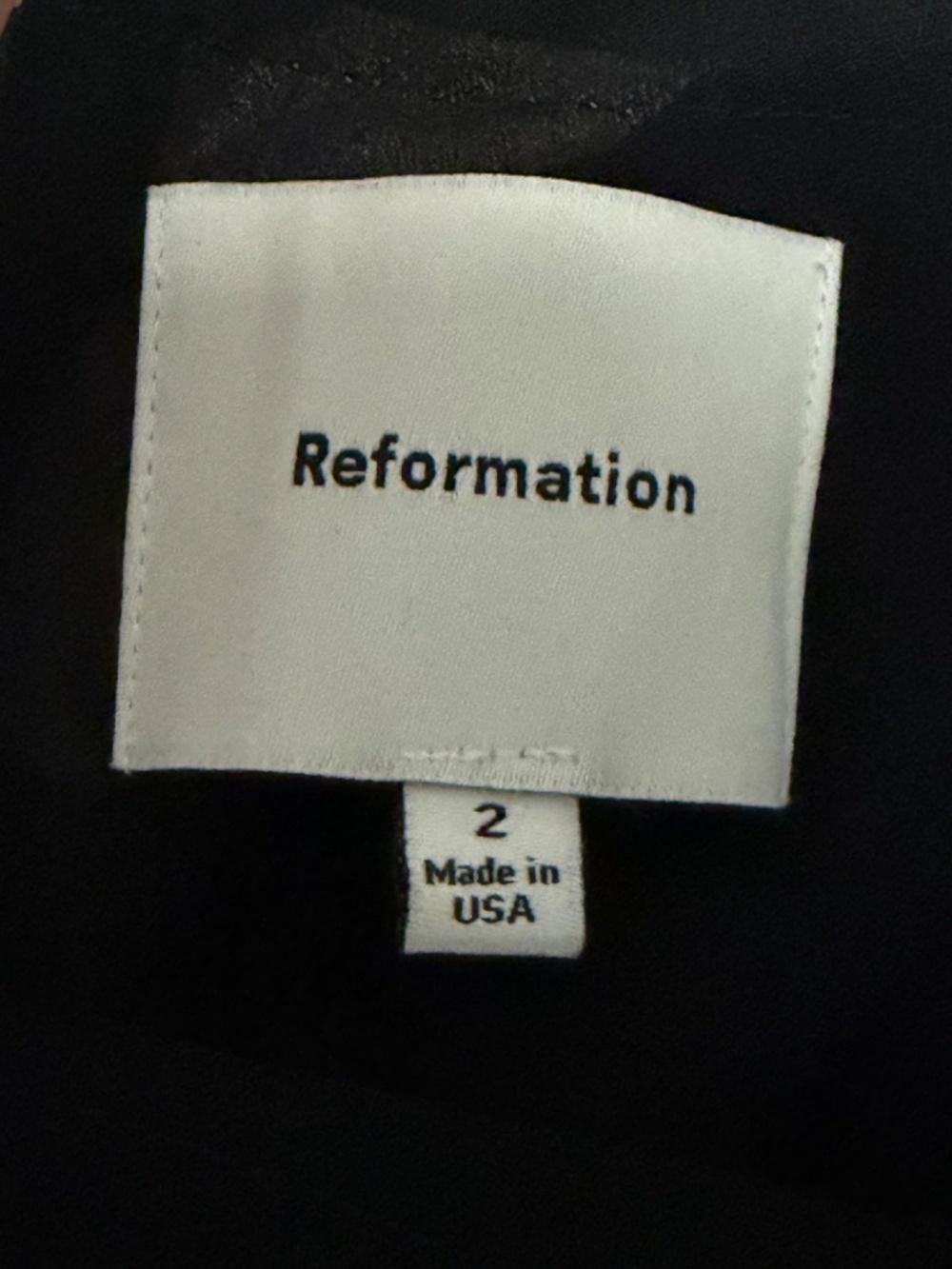 Reformation Anaiis Silk Dress - Picture 7 of 7
